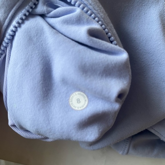 Women's Lululemon Define Jacket Blue 8 - Picture 4 of 4
